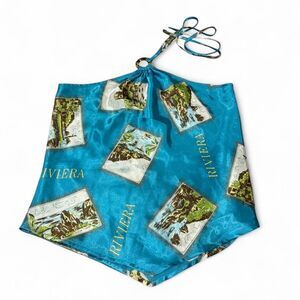 Old-navy Women's Blue Crop-top